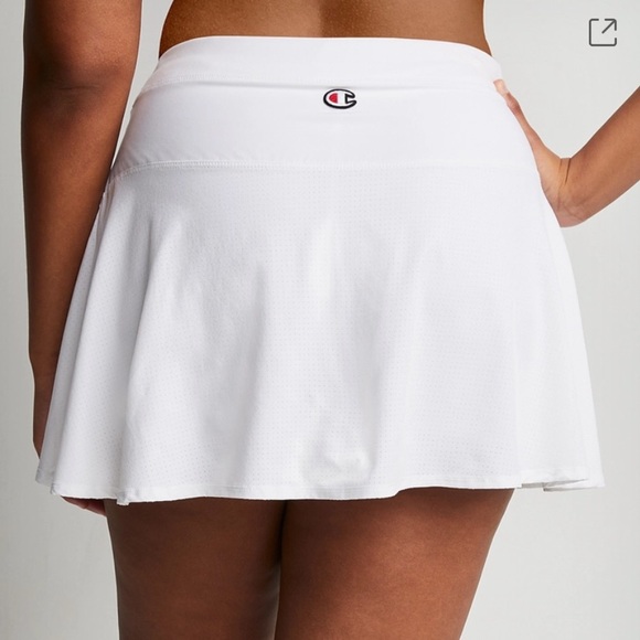 NWT CHAMPION CITY SPORT FLOUNCE SKIRT in white - Picture 3 of 16